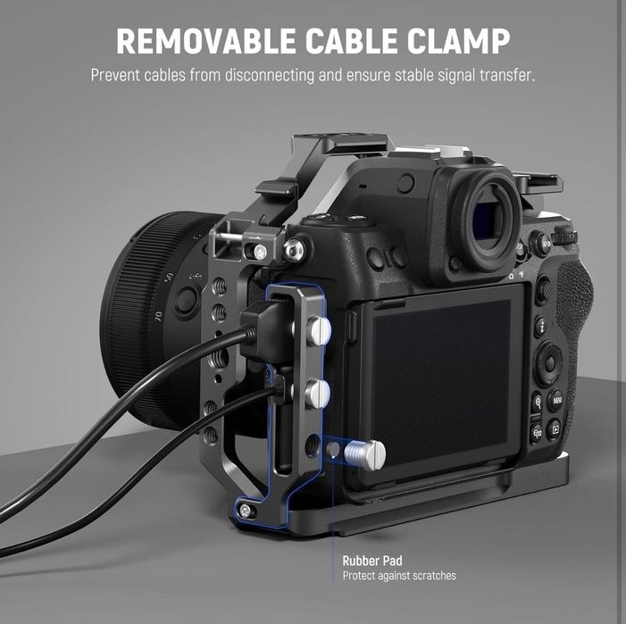 Компактен алуминиев кейдж за Nikon Z8. Камера. Фотоапарат. Видео