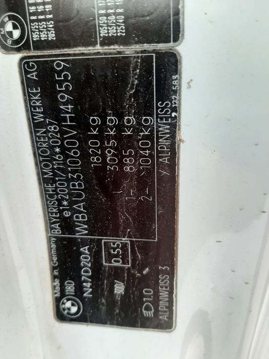 Aripa stanga, dreapta bmw seria1 e81,e87