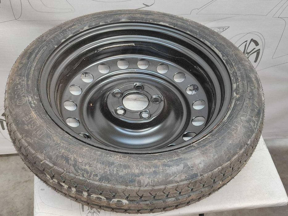 Roată de rezervă slim 5x115 T145/80 R18 DOT 2307 Chrysler 300-300C (3D)