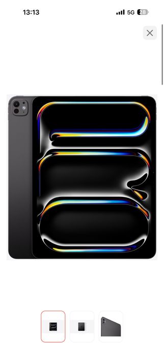 Ipad 13 pro m4 8/512gb  с ручкой