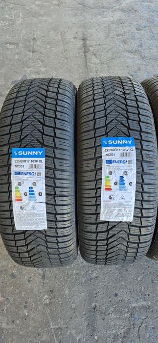 4 anvelope M+S noi Sunny 225/60/17,dot 2025.Pretul este pe bucata.