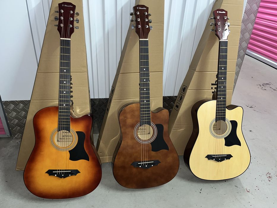 Chitara acustica incepatori adolescenti intermediara 3/4-4/4 38” 97cm