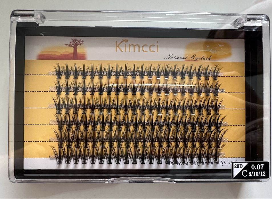 Изкуствени мигли на снопчета- Микс кутия