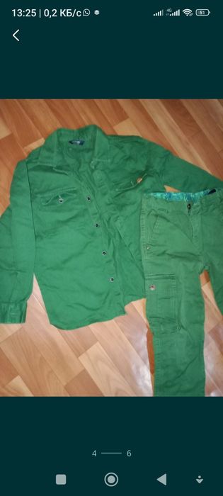 Брюки для мальчика 8-9 2000тг.