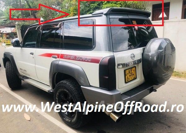 Eleron spate Nissan Patrol Y61 GU4 2005-2018 - Spoiler SUPER SAFARI