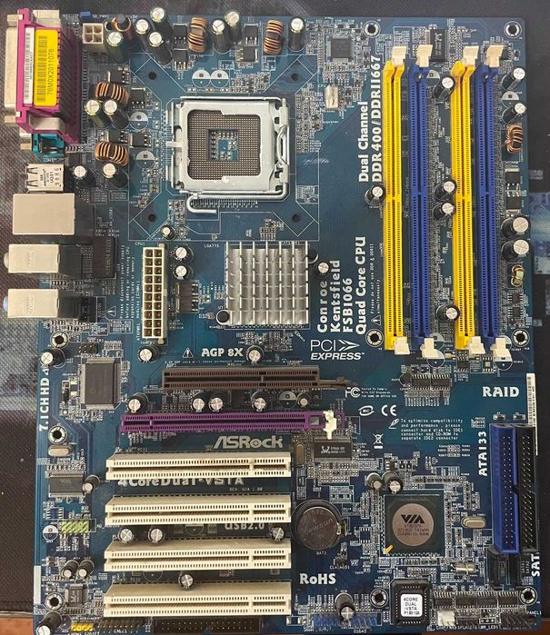 Материнская плата ASRock 4CoreDual-VSTA