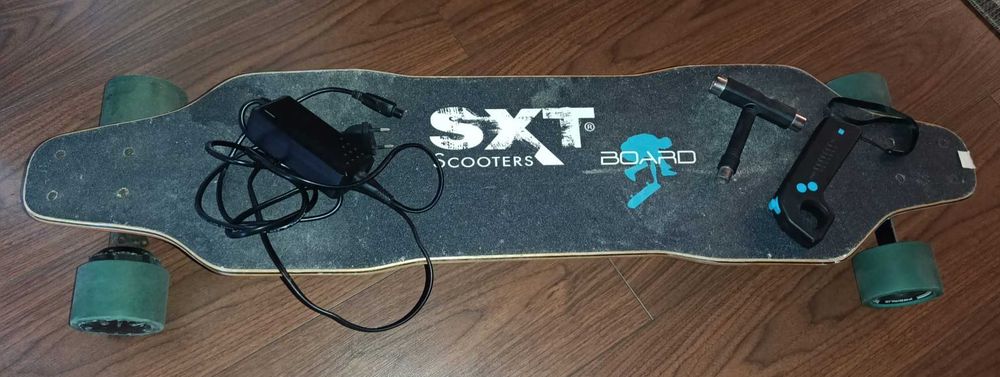 SXT Board, Skateboard Electric Profesional – Dual Motor, 42 km/h, Autonomie 30km