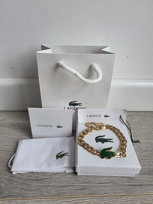 Bratara Lacoste - 21cm - Aurie