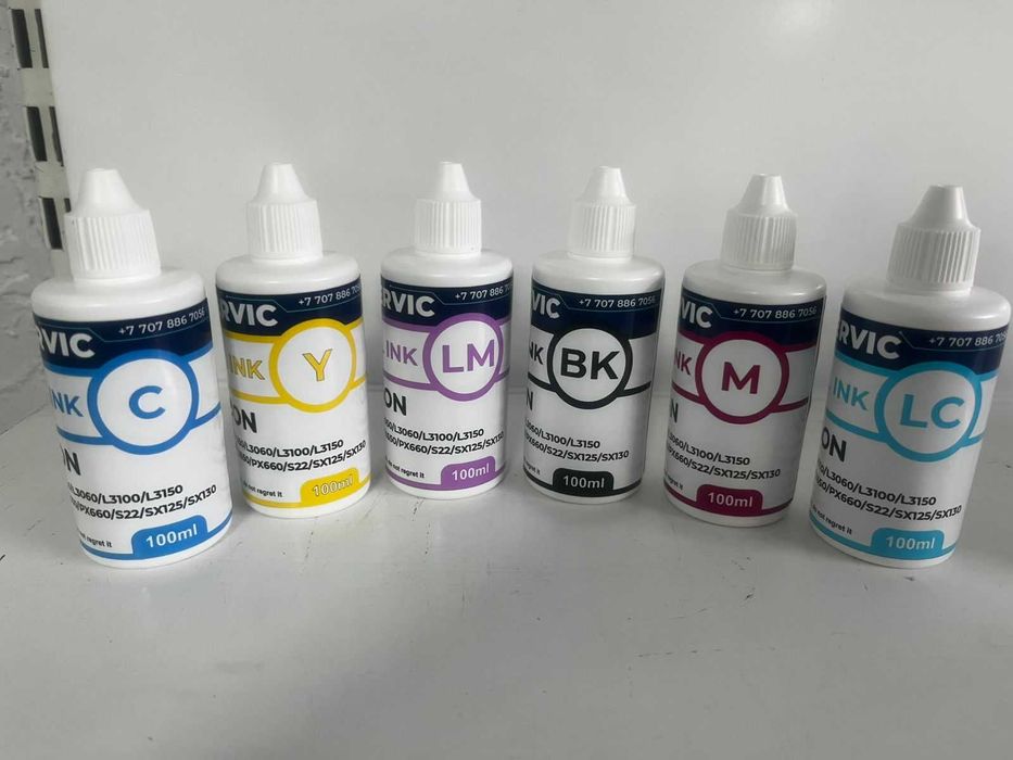 краска для принтера, чернила