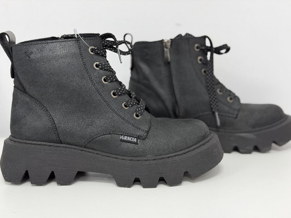 Нови дамски боти Грация Стил, естествена кожа, 40