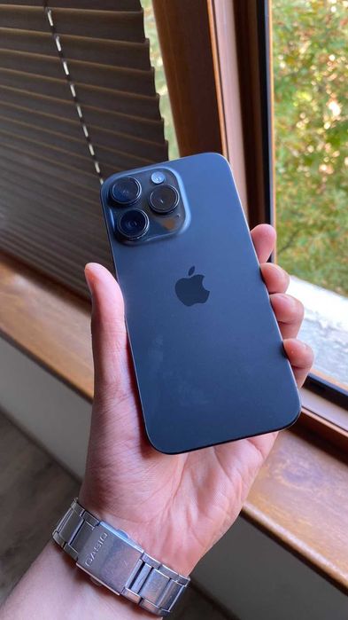 iPhone 15 Pro 128GB – Blue Titanium | 450€ | Варна