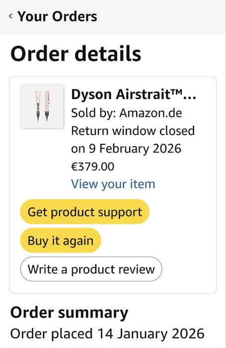 Продавам Dyson Airstrait
