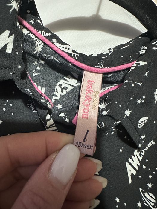 Дамска риза със свободна кройка Bershka