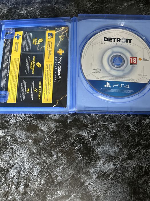 Диск на пс4 Detroit
