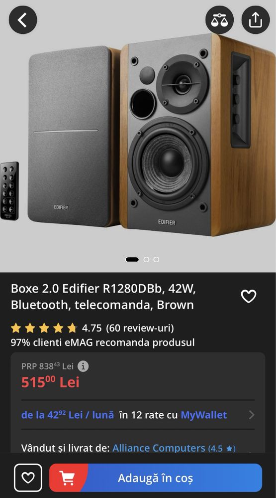 Edifier r1280dbb store