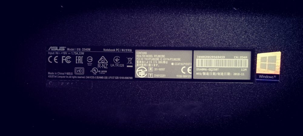 Asus VivoBook holati yaxshi