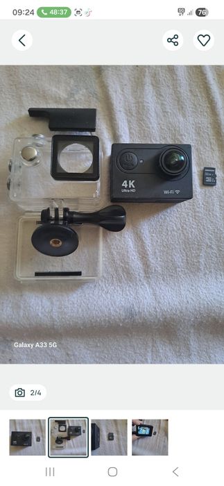 Vand  camera sport 4k