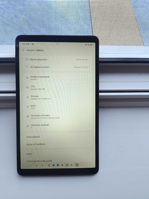 Vând Tableta Lenovo Tab One 64GB 4ram tableta funcționează impecabil