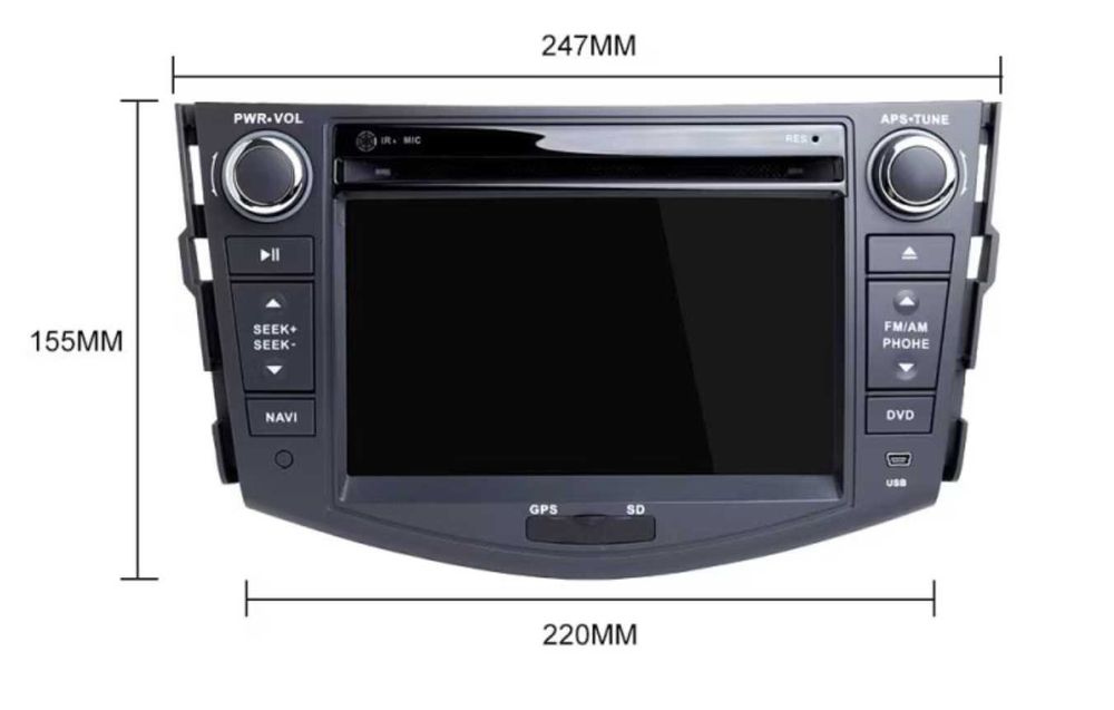 Мултимедия с навигация, за Toyota Rav4  Android