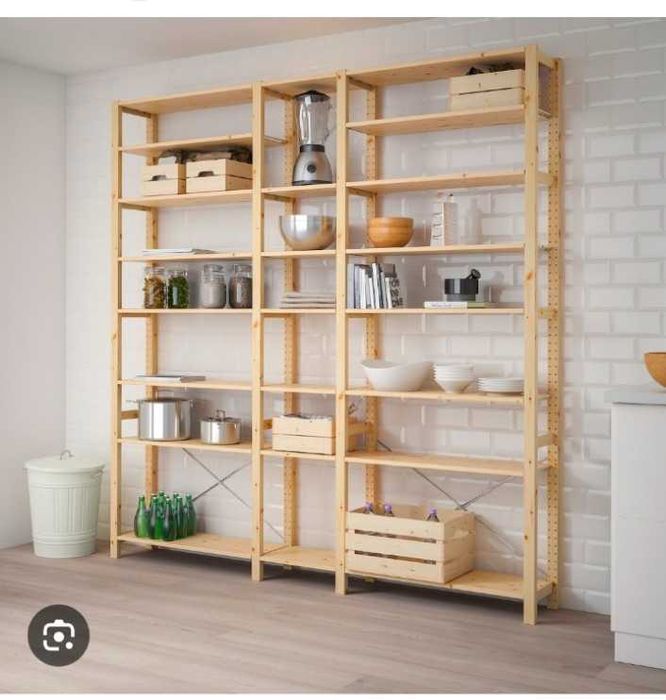 Стеллаж Икеа Ivar высота 200 см