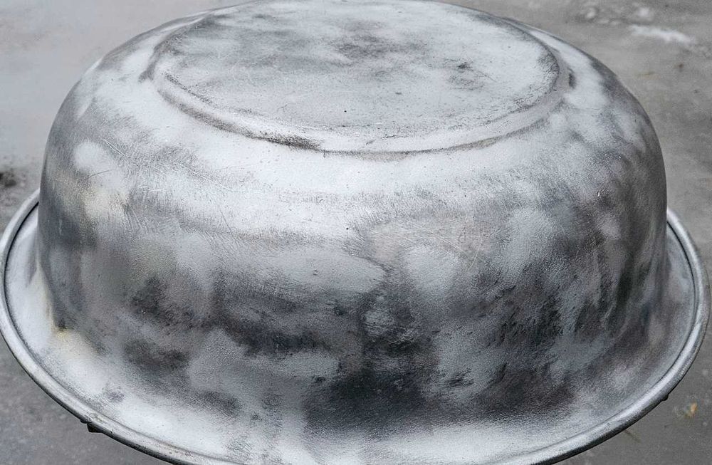 Таз алюминиевый СССР 10 литров