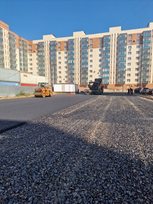 Асфальтирование, асфальт, благоустройство