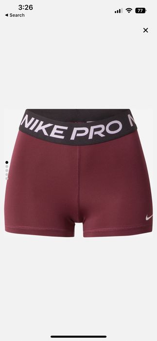 Nike спортен клин - Винено червено - размер М