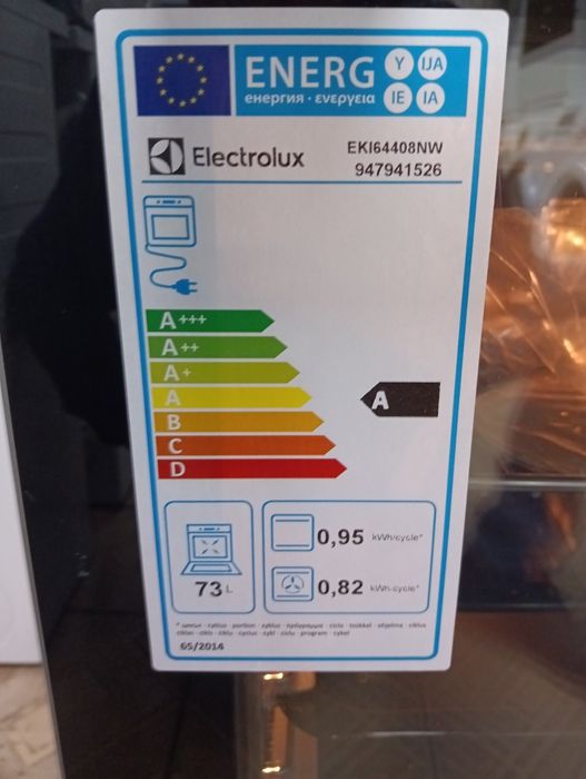 Чисто нова свободно стояща печка с индукционни котлони Електролукс Elektrolux с 2 години Гаранция!