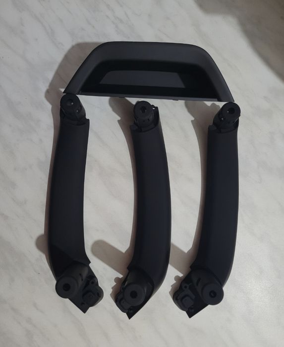 Set manere interior complet negru bej compatibil BMW F25 X3 F26 X4