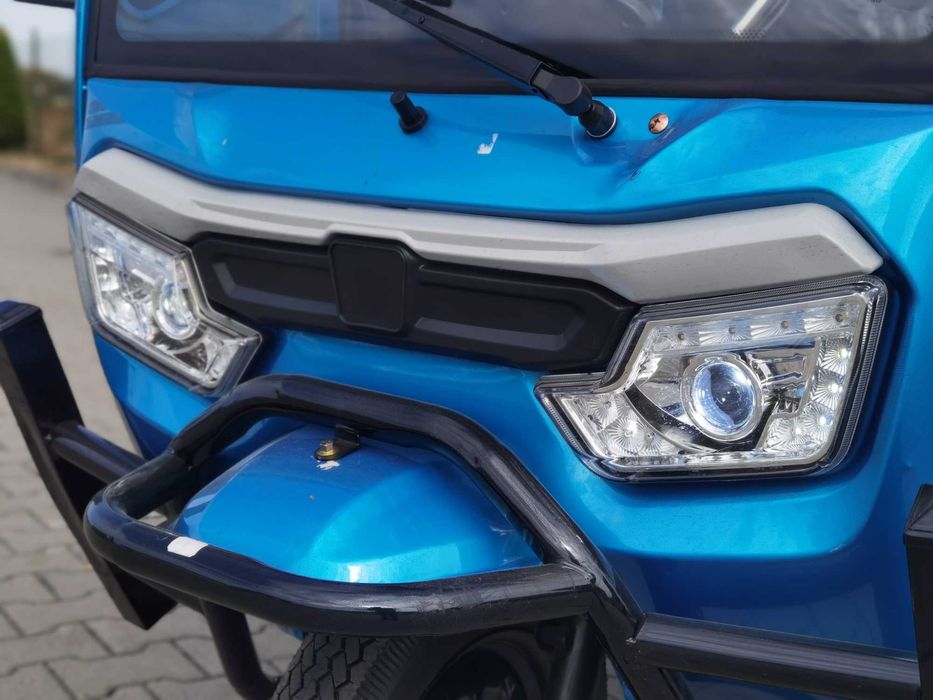 Breckner MAX  triciclu electric - tuktuk cu cabina nou Agramix