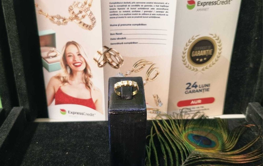 Inel aur 18K - 2.82g (B.59397.1-Tatarasi) Garantie 2 ani! - 1388 lei