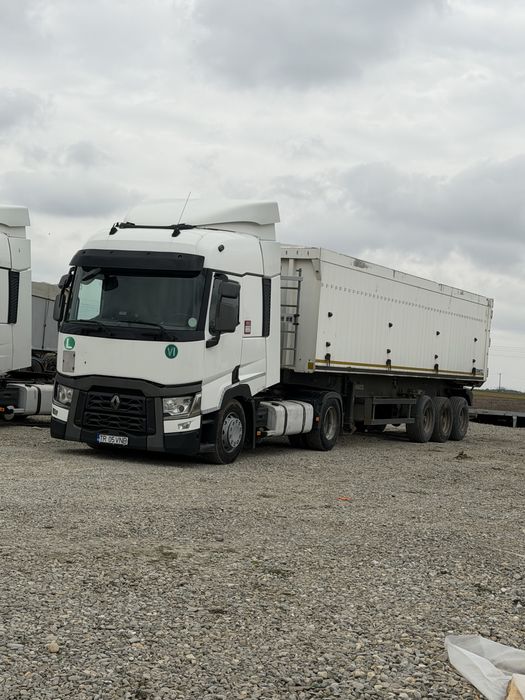 Transport cu basculante,bene de cereale 55mc