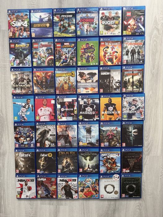 Ps4 playstation 4 игри 8 евро за бр