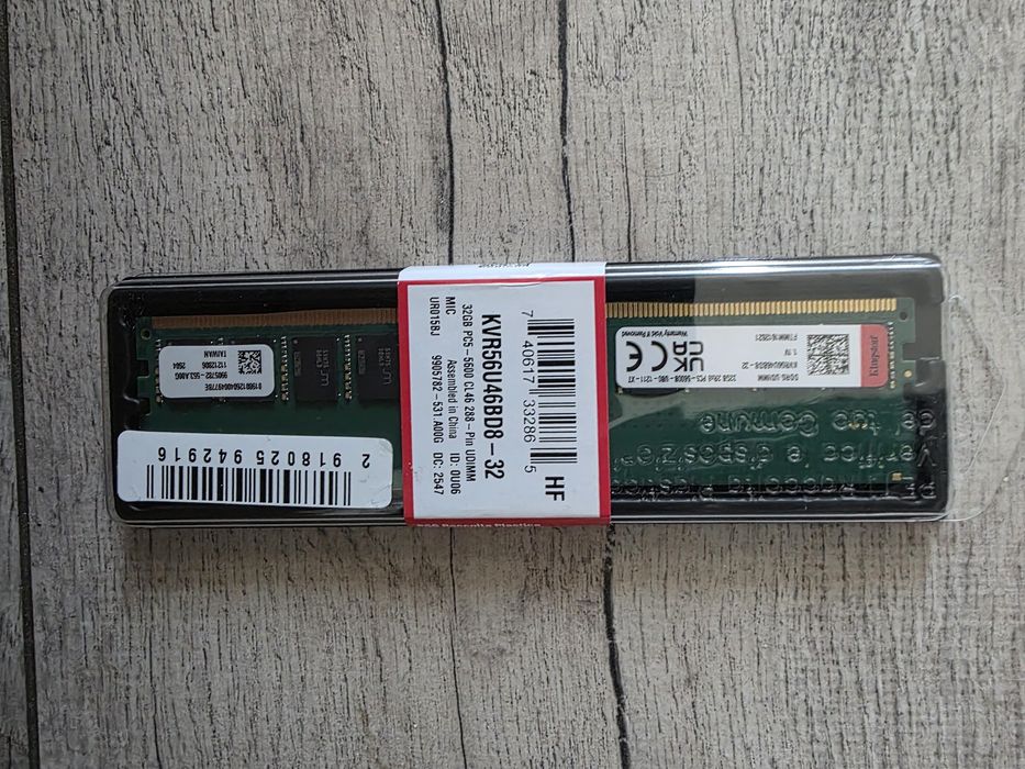 Kingston DDR5 32GB 5600MHz ram