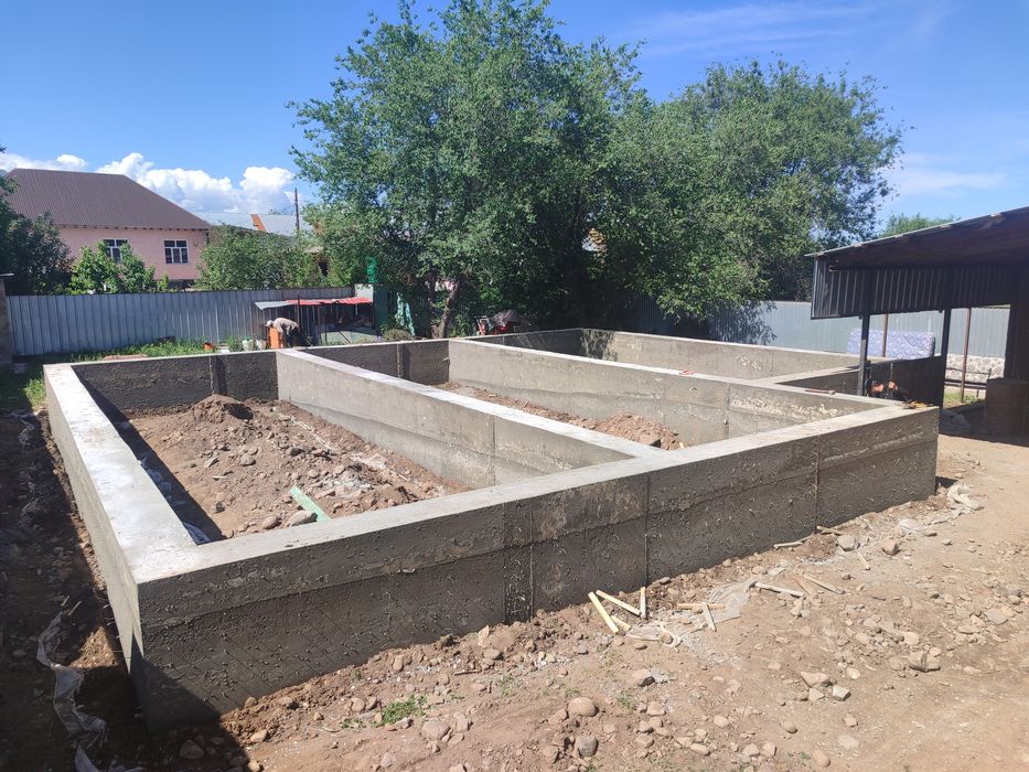 Заливаем фундамент