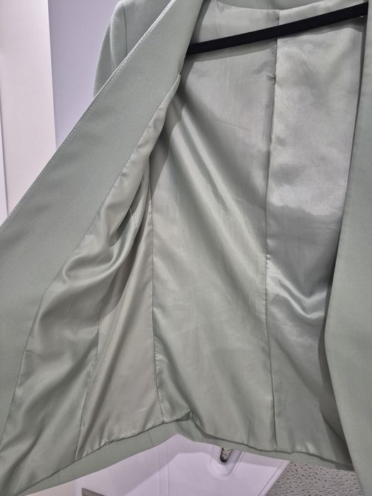 Сако в зелено 3/4 ръкави