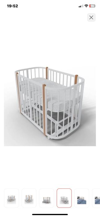 Детская кроватка-манеж-трансформер.