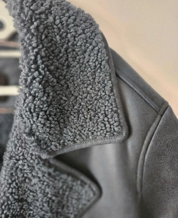 Cojoc lung Only imitatie de piele