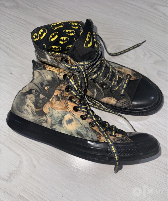 Кеды оригинал Converse Chuck Taylor DC Comics Batman 42 размер