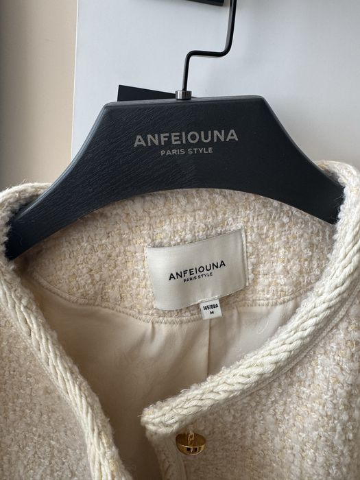 Сако букле Anfeiouna екрю