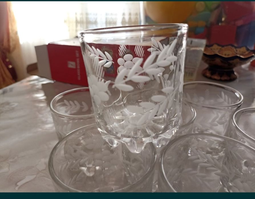 Бокалы разной комплектации