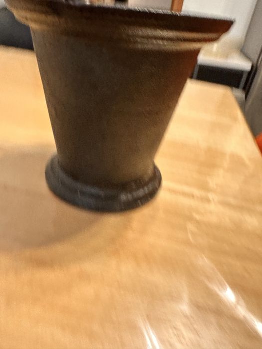 Чугунная ступка антиквариат