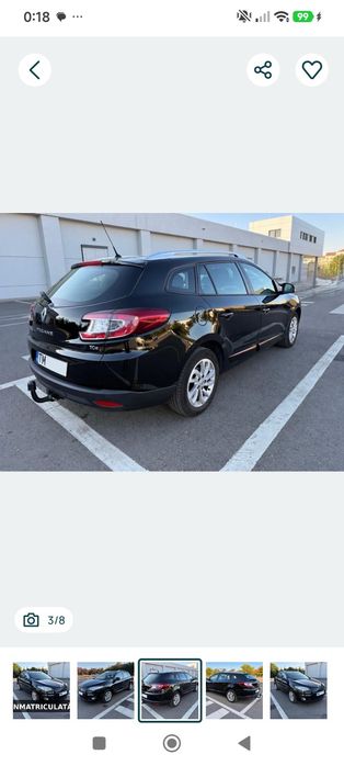 Renault Megane 2013 benzină, 4.350 € — imagine 3