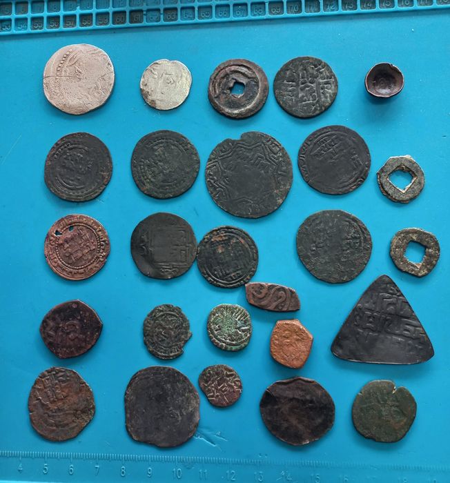 Монеты серебро медь оригинал