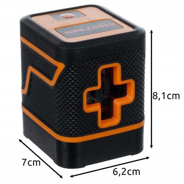 Нивелир лазерен BIGSTREN 24293, зелен кръстосан лъч, 25 м, 2 проекции