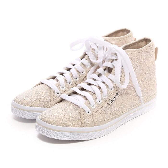 Дамски високи кецове Adidas Honey Mid - безплатна доставка