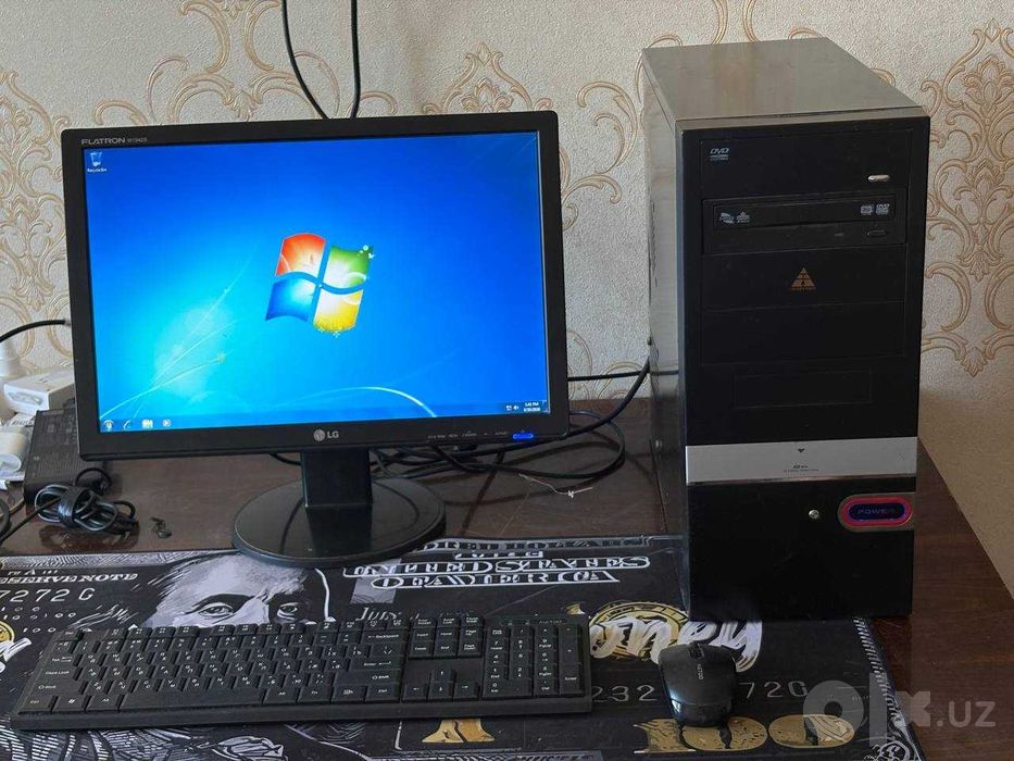 Full komplekt | LG 19" Monitor | Klaviatura + mishka | aybi yo'q