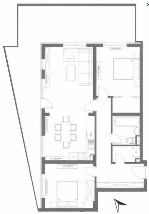 Тристаен апартамент във Витоша