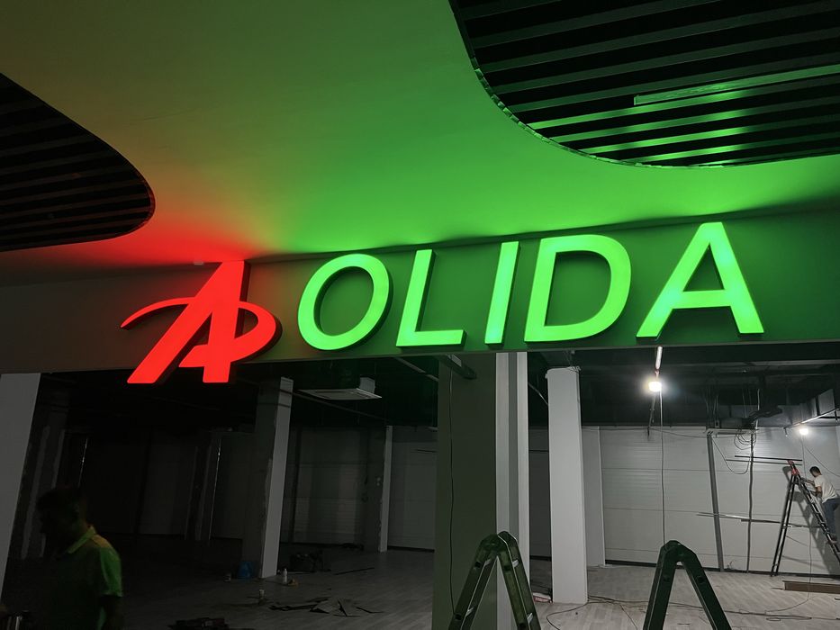 Reklama xizmati наружная реклама bukva baner orakal setka stella