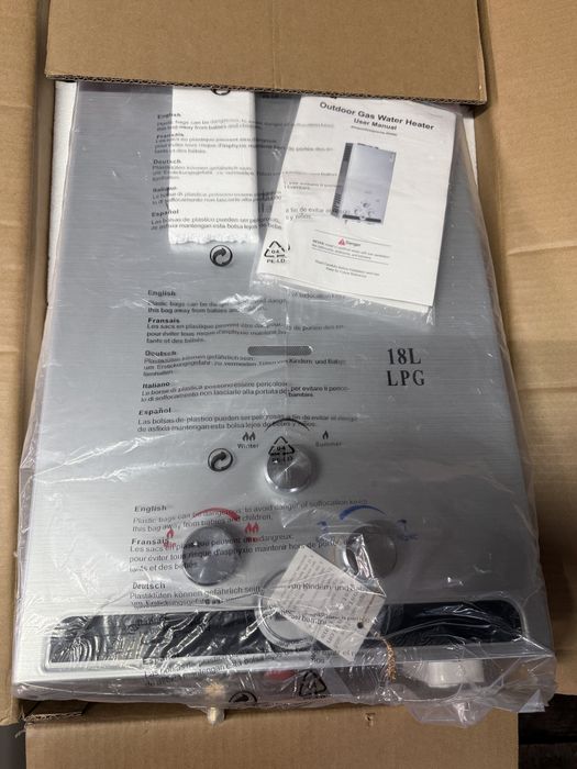 Instant - incalzitor apa calda pe gaz GPL 18 l